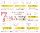 薬機法対応｜美容サロン特化ペライチLPを作成します 薬機法対応の文章・デザイン・SEO対策でサロン集客をサポート イメージ2