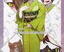 表情差分付きの立ち絵イラスト制作致します 差分二つサービス中！TRPGや動画用素材にどうぞ！ イメージ2