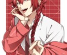 アニメ絵柄で可愛いパキパキのイラスト描きます 髪や衣装の動き、表情にこだわりを持っています！ イメージ2