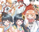 SD2000円〜お好きなイラストを作成します 立ち絵、アイコン、サムネイラストなどが必要な方へ！ イメージ1