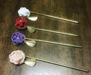つまみ細工のアクセサリーや雑貨を作成します あなたの日常に、和の彩りを添えます イメージ3