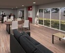 簡単な建築の外観パース内観パースを作成します 現役建築ビジュアライゼーション担当者です。 イメージ3