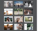 全１６種ウェルカムボード☆あなたのお写真で作ります 前撮り写真、スマホの写真でもOK /A3~A2パネル納品 イメージ1