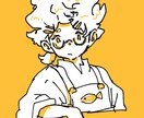 イラストアイコン描きます スクエアのアイコンイラスト描きます！ イメージ3