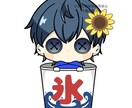 夏用量産、かき氷からひょこんイラスト描きます お客様のビジュアルをぬいぐるみ風に描きます イメージ3