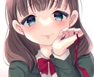 目を惹く魅力的なアイコン、ヘッダーを制作します かわいい絵柄で、サムネイルや立ち絵など幅広い用途で描きます イメージ2