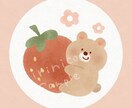絵本のような優しい手描きイラストを描きます 主線なし｜SNSアイコン、グッズ、挿絵に♪ イメージ2