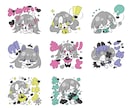 アイコンを描きます デフォルメキャラ、等身キャラどちらも受け付けております。 イメージ1