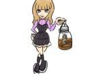 デフォルメしたかわいい似顔絵描きます 母の日、父の日アイコンやプレゼント、商用利用などにどうぞ イメージ9