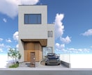 1級建築士が高品質な外観パースを作成します 設計まで行う現役の建築士がフォトリアルに再現します イメージ1