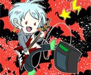 デフォルメキャラのイラスト承ります SNSアイコン用などシンプルかわいいイラストがお好みな方へ イメージ4
