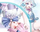 きらきら柔らかい雰囲気の女性を描きます 【メイン塗り】個性丸出しイラスト イメージ1