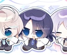 萌えかわいいイラストお描きします ミニキャラ1人無料！かわいいイラストを作成します♪ イメージ6