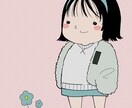 カラーイラスト提供します デフォルメされたキャラクターを制作します イメージ1