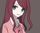 SNS用のアイコンを描きます シンプルなキャラクターアイコンを安価でご提供します。 イメージ4