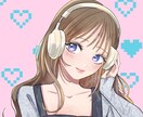 ガーリーキュートな女の子イラストお描きします かわいいアイコン・サムネ・立ち絵★ボーイッシュ女子や男性も◎ イメージ7
