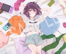 イラスト作成いたします 歌ってみた、サムネイルに/15万再生突破動画経験有り！ イメージ8