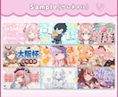 VTuber向け！印象的なサムネイル制作します 高品質！お急ぎ便で最短２日！YouTubeやXの告知画像に！ イメージ5