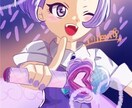 かわいい女の子のイラスト描きます 優しい雰囲気の女の子のイラストが必要な方へ イメージ4