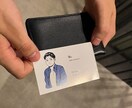 印象に残るスタイリッシュな似顔絵名刺作ります 【先着3名様 限定価格】エンジニア、クリエイターにオススメ！ イメージ4