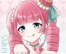 キャラデザ丸投げ！かわいい女の子のアイコン描きます 好きな色とキーワードを選ぶだけで簡単依頼！ イメージ2