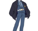 あなたの求めるオリキャラを描きます ゆるい可愛らしい5頭身の立ち絵を描きます。 イメージ1