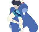 立ち絵、アイコン、キャラ制作など何でも承ります スタイルのいい女性からムキムキの男性まで幅広く描きます！ イメージ7