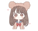 ゆるふわかわいい♡SNSアイコン作成します プレゼントや似顔絵にもオススメ♪ イメージ6