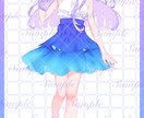 歌みた・アイコンなど用途自由なイラスト描きます ラフ提案・修正無制限◎丁寧なヒアリングを心掛けています！ イメージ6