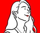 SNS用のアイコン制作します シンプルでスタイリッシュなイラスト イメージ1