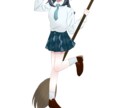 商用利用無料！透明感のあるおめめの女の子描きます 最短3日以内納品、実績作りのため8月末までお値下げ中です！ イメージ3