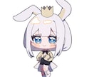デフォルメアイコン作成します 依頼が初めての方も大歓迎！テンプレあります！ イメージ1