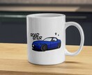 ポップな車のイラスト描きます ステッカーなどのグッズ制作・納車祝いのプレゼントなどに！ イメージ7