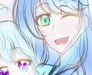 SNS映えする可愛い＆イケメンアイコン描けます 推したくなる顔描きますSNS映え出来るアイコン描けます！ イメージ2
