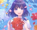 SNS等で使えるアイコンイラストを作成します イラコン受賞歴有り。女の子のイラストならおまかせ下さい! イメージ1