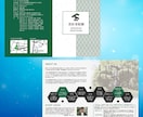 会社案内・商品紹介のパンフレットを制作致します 起業される方や商品販売される方へ。全力でお手伝い致します!! イメージ8