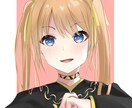 可愛い女の子のアイコンを制作します SNS用に是非！好きなキャラクターやオリジナルキャラなど！ イメージ1