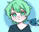 かわいい少年少女描きます フワッとポップでデフォルメっぽいイラストを描きます イメージ1