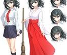 アイコン・一枚絵など　女の子のイラスト描きます イラストが必要な活動者様、ご自身のキャラクターをお持ちの方へ イメージ8