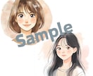 SNS用イラストお描きします 丁寧に寄り添います！温かみのあるオリジナルアイコン作成です イメージ2