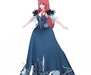 3Dモデルの衣装・小道具類を制作します Vtuber・VRC等で使用できる3D衣装・小道具類の制作 イメージ3