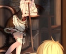 ご希望のイラストやアイコンお描きします かわいい、かっこいい、えろい女の子なんでもお申し付けください イメージ3