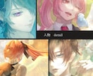 ボカロ・歌ってみたのMV用一枚絵イラスト制作します 光と空気感を大切にした高解像度厚塗りの一枚絵◆通常１０日納品 イメージ6