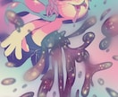 パキッとポップなイラストお届けします ピカピカかわいいイラストで明るくしましょう！ イメージ1