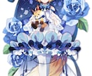 キャラクターデザイン、立ち絵の作成を致します Vtuber立ち絵、IRIAM、ゲーム用立ち絵等描きます！ イメージ2