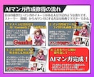 超お得セット／AIマンガ作成&出版術超入門教えます プロンプトだけでマンガ原稿が作れる「一撃マンガ作成術」付き！ イメージ6