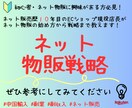 現役ＥＣショップ店長がネット物販の始め方を教えます 初心者・ネット物販検討中の方必見！戦略的な販売方法を教えます イメージ1