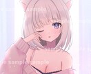 商用利用無料。1枚絵描きます キラキラ可愛い雰囲気の1枚絵が得意です イメージ7