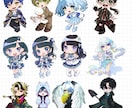 Vtuber・TRPG・IRIAM立ち絵制作します 商用利用無料！アニメ塗りであなただけのキャラクター作成！ イメージ7