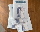 シンプルで可愛い結婚式ウェルカムボード作成します 即対応◎2つの絵柄から選べる線画×淡色イラスト イメージ4